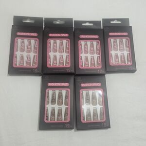 WHOLESALE BULK LOT OF 6 PRESS-ON NAILS
